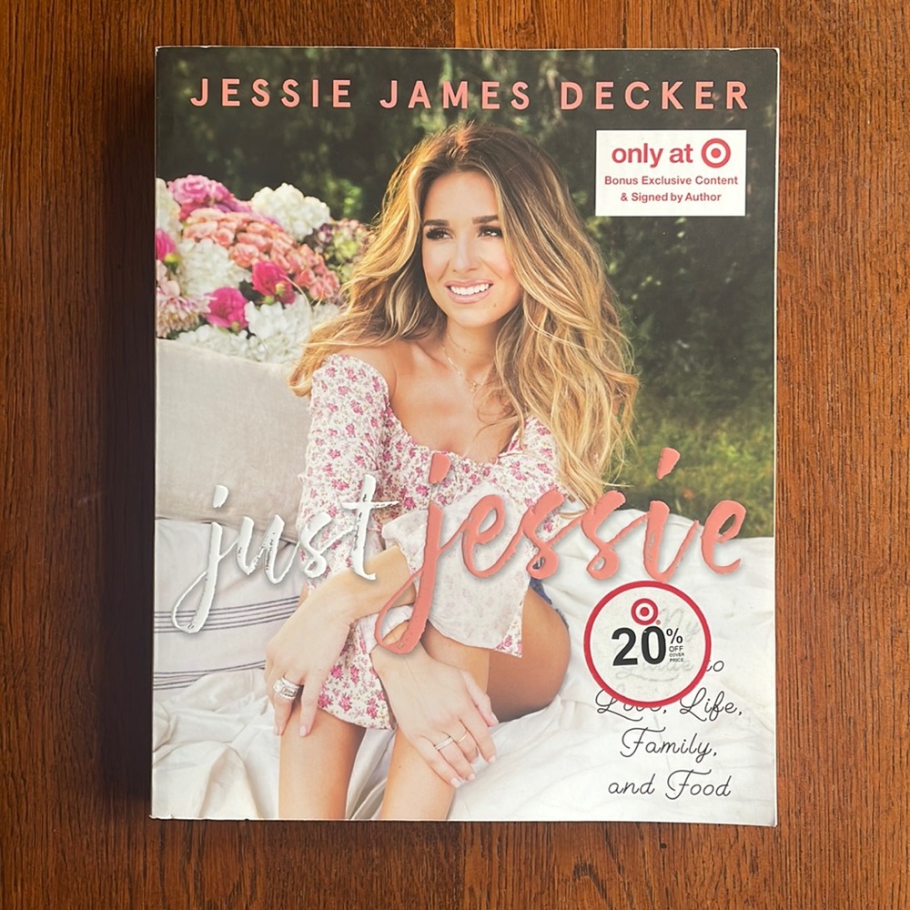 Autographed “Just Jessie” book by Jessie James Decker